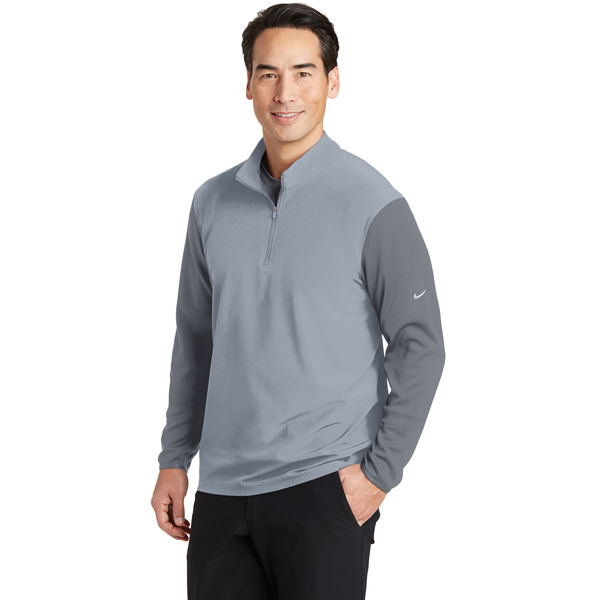 NIKE® Dri-FIT Fabric Mix 1/2 Zip Men's Cover-Up