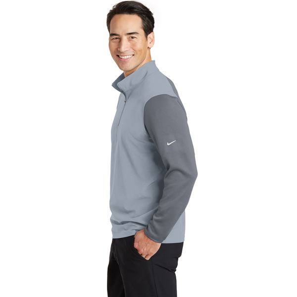 NIKE® Dri-FIT Fabric Mix 1/2 Zip Men's Cover-Up