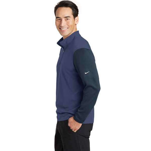 NIKE® Dri-FIT Fabric Mix 1/2 Zip Men's Cover-Up