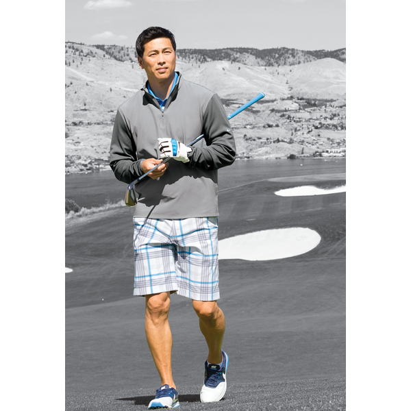 NIKE® Dri-FIT Fabric Mix 1/2 Zip Men's Cover-Up