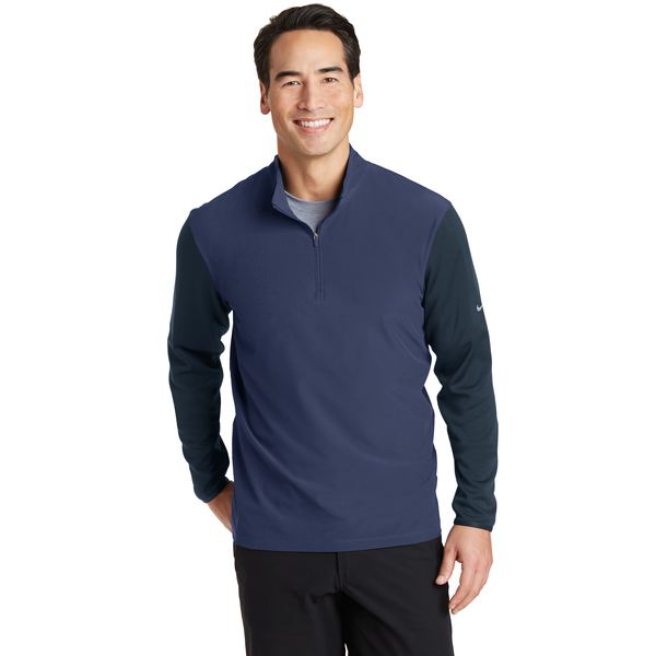 NIKE® Dri-FIT Fabric Mix 1/2 Zip Men's Cover-Up