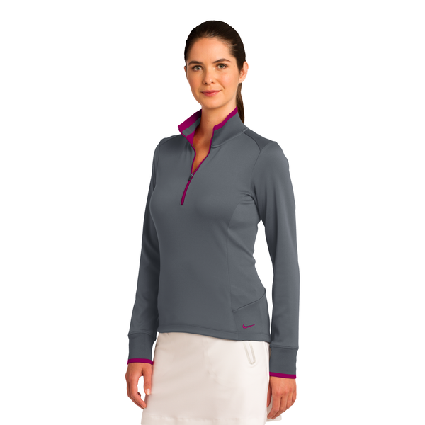 NIKE® Dri-FIT 1/2 Zip Ladies' Cover Up