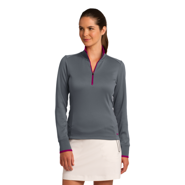 NIKE® Dri-FIT 1/2 Zip Ladies' Cover Up