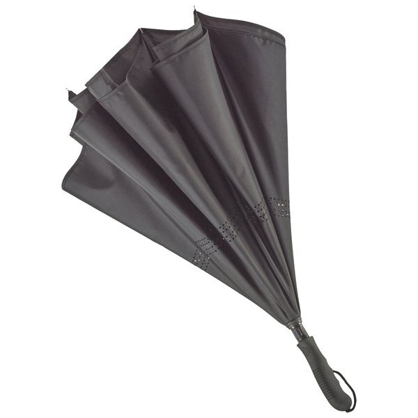 Rebel 2 Auto Open rPET Inverted Umbrella, 46" Arc