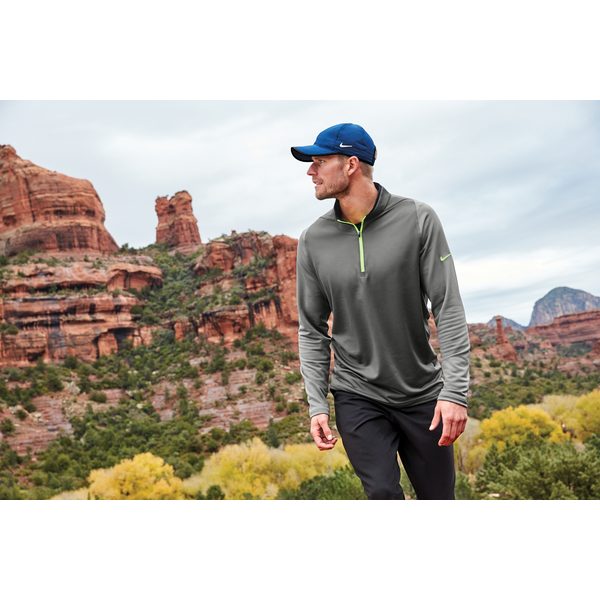 NIKE® Dri-FIT Stretch 1/2 Zip Men's Cover-Up