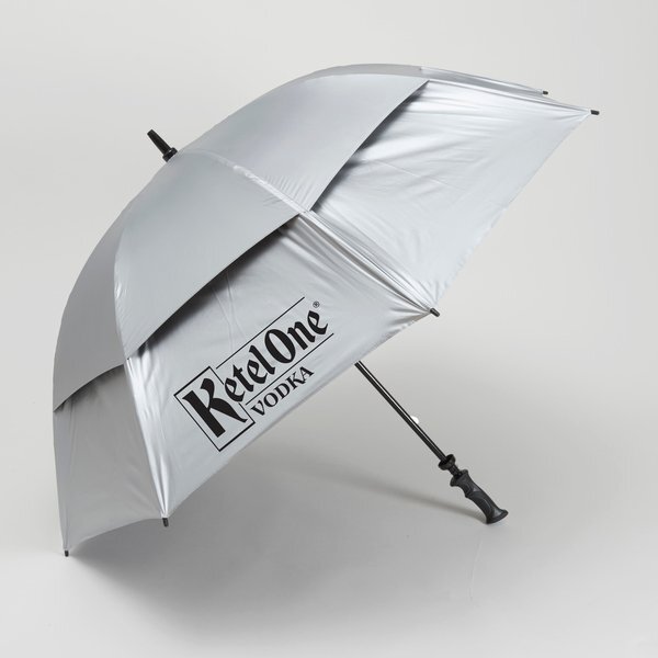 Challenger II Manual Open Golf Umbrella, 62" Arc