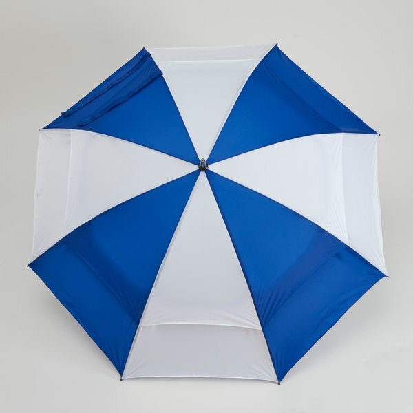 Challenger- Alternating Panels- Manual Open Golf Umbrella, 62" Arc