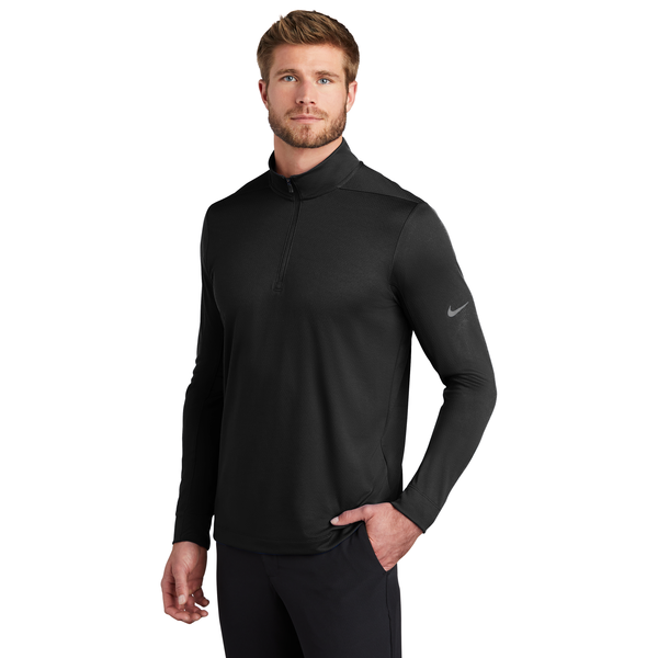 NIKE® Dri-FIT 1/2 Zip Polyester Men's Cover-Up