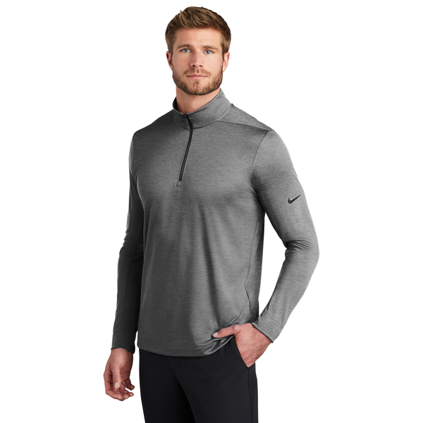 NIKE® Dri-FIT 1/2 Zip Polyester Men's Cover-Up