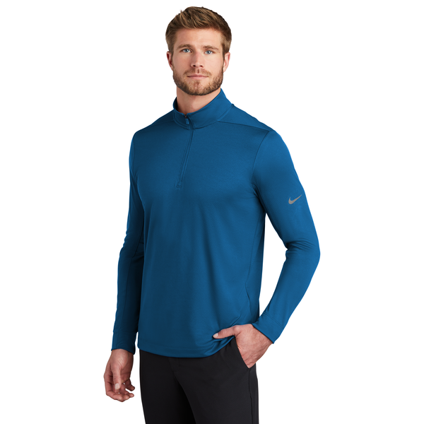 NIKE® Dri-FIT 1/2 Zip Polyester Men's Cover-Up