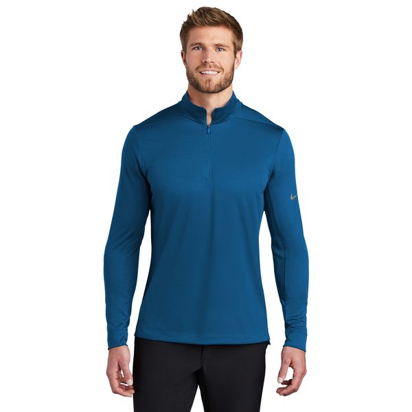 NIKE® Dri-FIT 1/2 Zip Polyester Men's Cover-Up