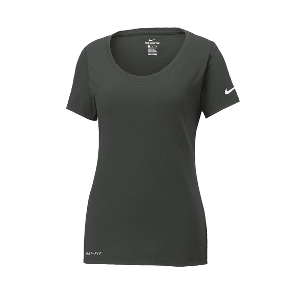 NIKE® Dri-FIT Cotton/Poly Ladies' Scoop Neck Tee