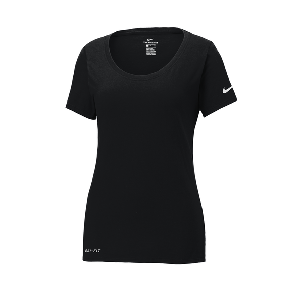 NIKE® Dri-FIT Cotton/Poly Ladies' Scoop Neck Tee