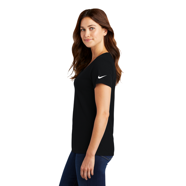 NIKE® Dri-FIT Cotton/Poly Ladies' Scoop Neck Tee