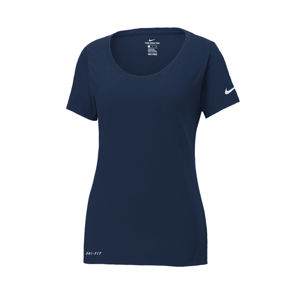 NIKE® Dri-FIT Cotton/Poly Ladies' Scoop Neck Tee