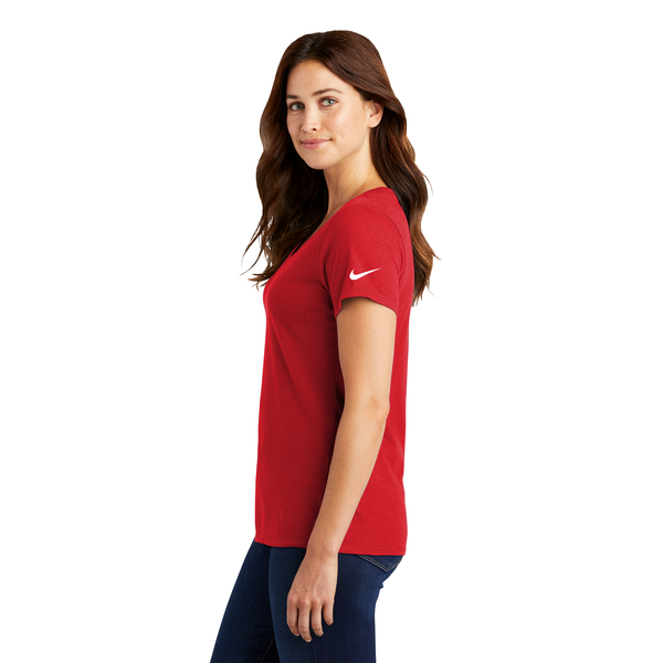 NIKE® Dri-FIT Cotton/Poly Ladies' Scoop Neck Tee