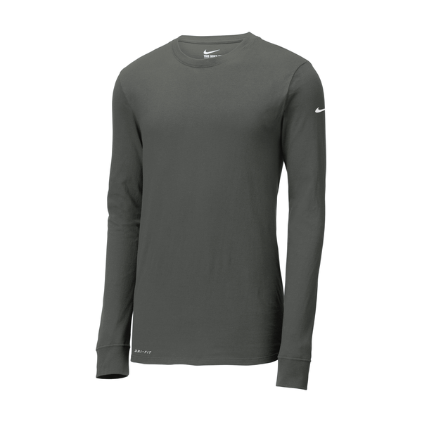 NIKE® Dri-FIT Cotton/Poly Long Sleeve Men's Tee