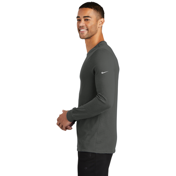 NIKE® Dri-FIT Cotton/Poly Long Sleeve Men's Tee