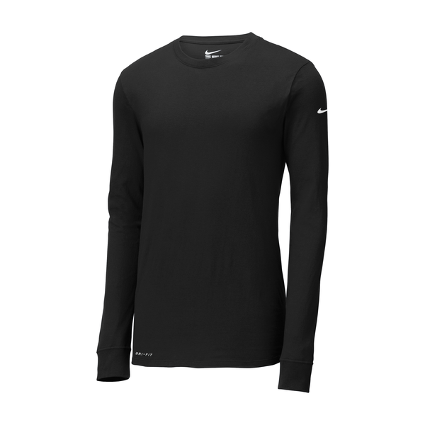 NIKE® Dri-FIT Cotton/Poly Long Sleeve Men's Tee
