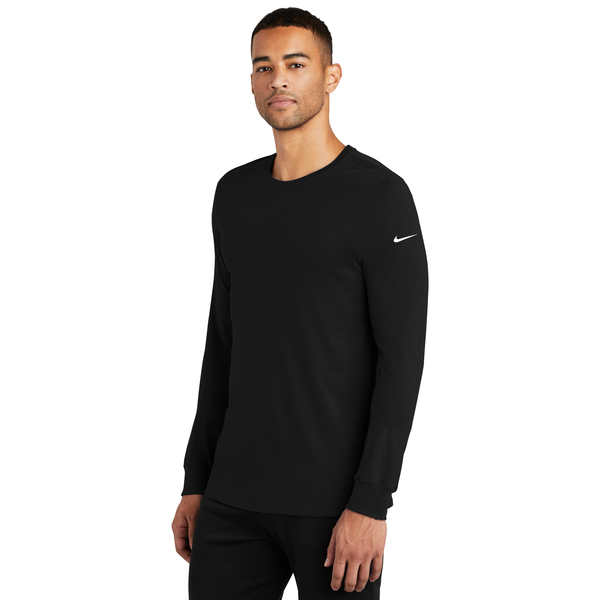 NIKE® Dri-FIT Cotton/Poly Long Sleeve Men's Tee