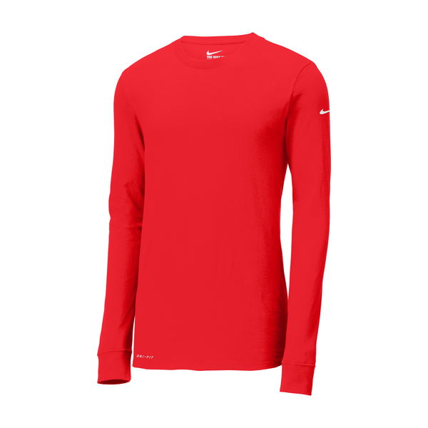 NIKE® Dri-FIT Cotton/Poly Long Sleeve Men's Tee