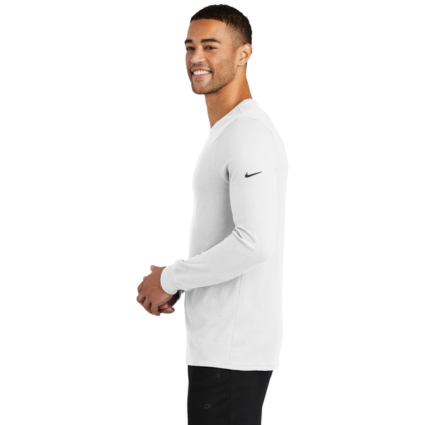 NIKE® Dri-FIT Cotton/Poly Long Sleeve Men's Tee
