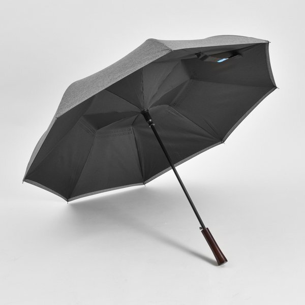 Park Avenue Fashion Auto Open Inverted Folding Umbrella, 46" Arc