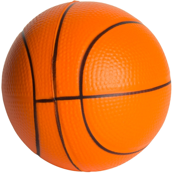 Colorful Basketball Stress Reliever