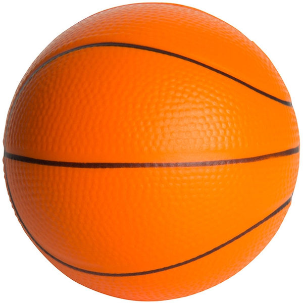 Colorful Basketball Stress Reliever