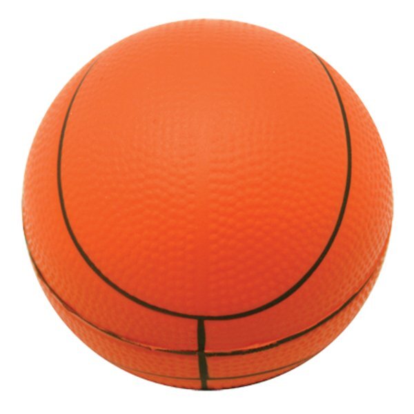 Colorful Basketball Stress Reliever