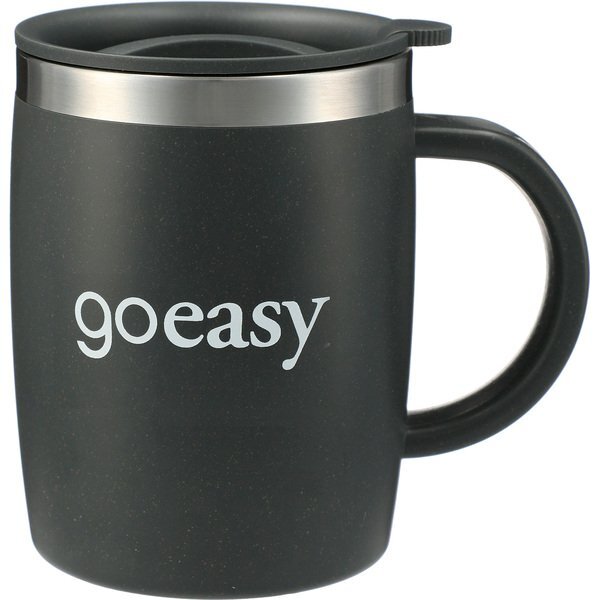 Dagon Wheat Straw Mug w/ Stainless Liner, 14oz.