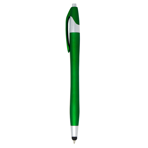 Javalina® Metallic Comfort  Ballpoint Click Pen & Stylus