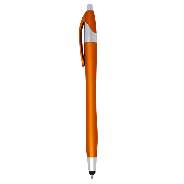 Javalina® Metallic Comfort  Ballpoint Click Pen & Stylus