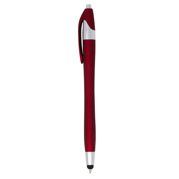 Javalina® Metallic Comfort  Ballpoint Click Pen & Stylus