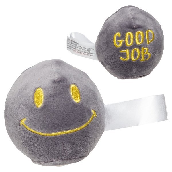 Good Job Smiley Face Plush and Gel Stress Buster™