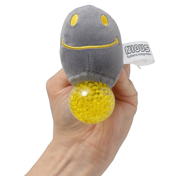 Good Job Smiley Face Plush and Gel Stress Buster™