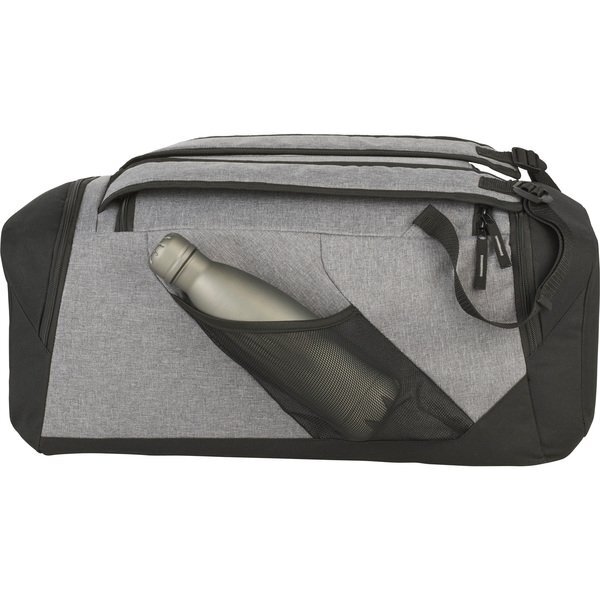 Sebring Convertible Polyester Graphite Duffel, 22-1/2"
