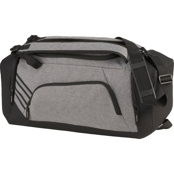 Sebring Convertible Polyester Graphite Duffel, 22-1/2"
