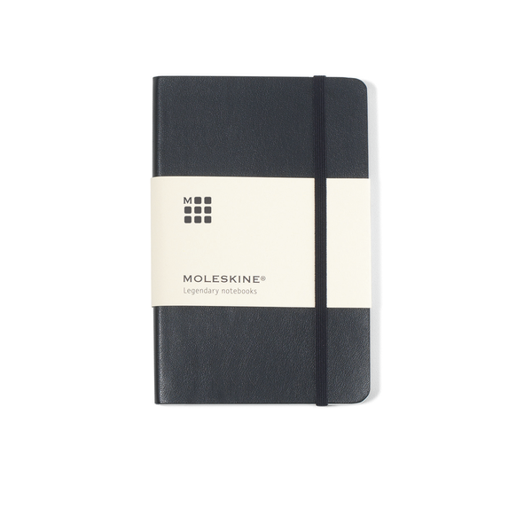 Moleskine® Soft Cover Ruled Pocket Notebook, 3-1/2" x 5-1/2"