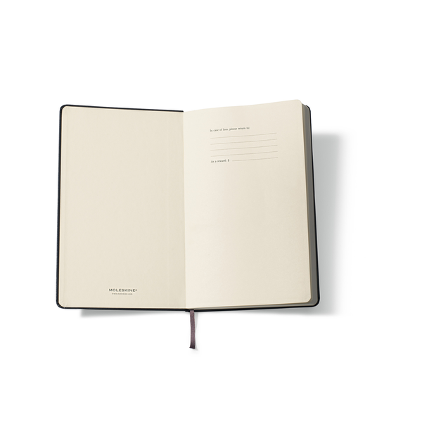 Moleskine® Soft Cover Ruled Pocket Notebook, 3-1/2" x 5-1/2"