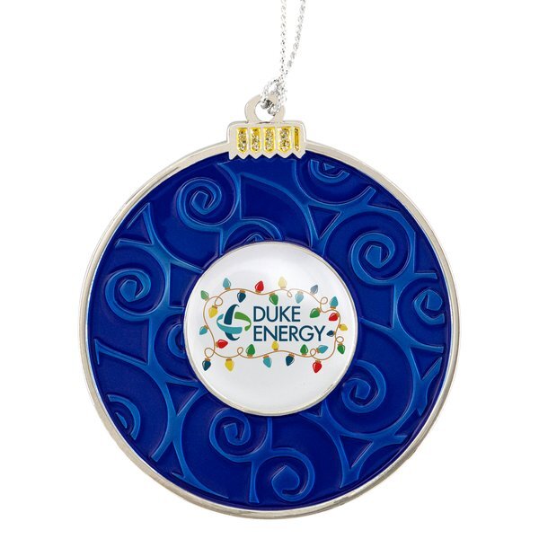 Round Bulb Die Cast Ornament