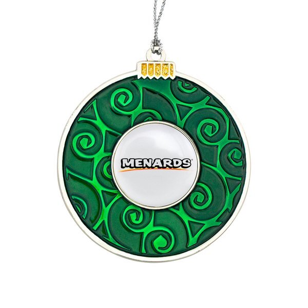 Round Bulb Die Cast Ornament