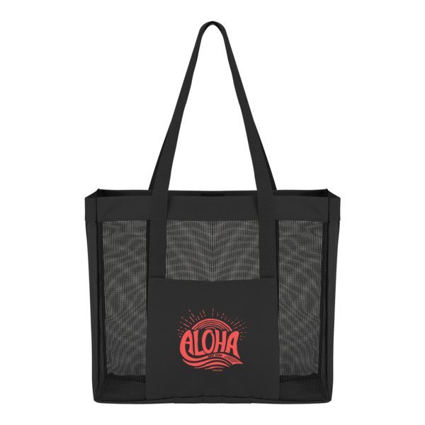 Mesh Carryall Tote Bag