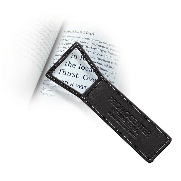 Leather Magnifying Bookmark