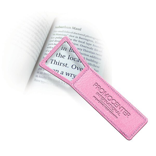 Leather Magnifying Bookmark