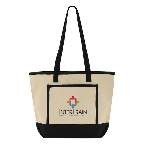 Tote Me Around Cotton Canvas Tote