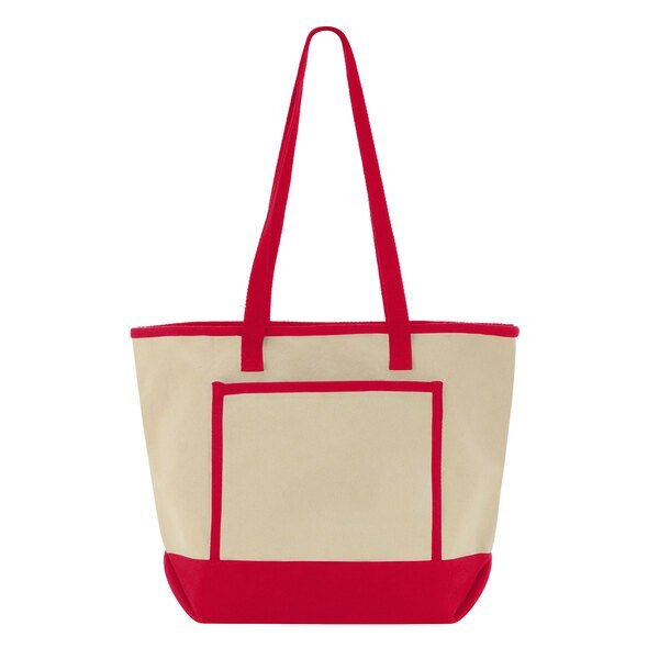 Tote Me Around Cotton Canvas Tote