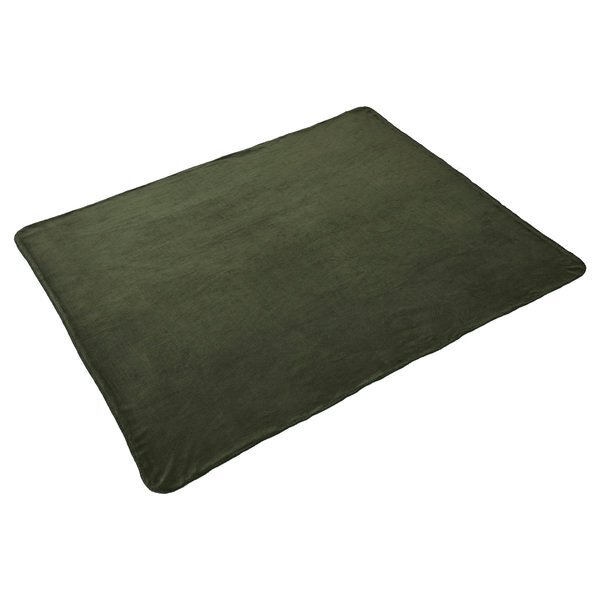 Fleece Blanket with Canvas Pouch, 100% Recycled PET, 50" x 60"