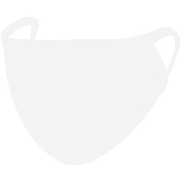 Reusable Washable Double Layer Cotton Poly Face Mask w/ Screen Imprint