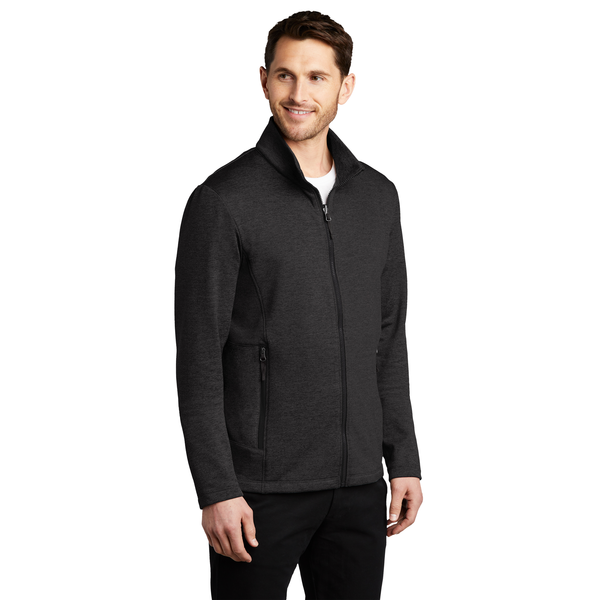 Port Authority® Collective Striated Men's Fleece Jacket